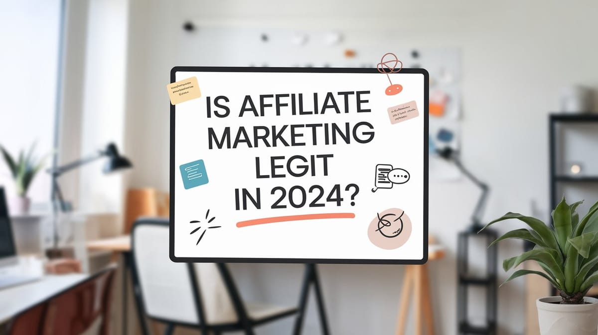 Is Affiliate Marketing Legit in 2024?