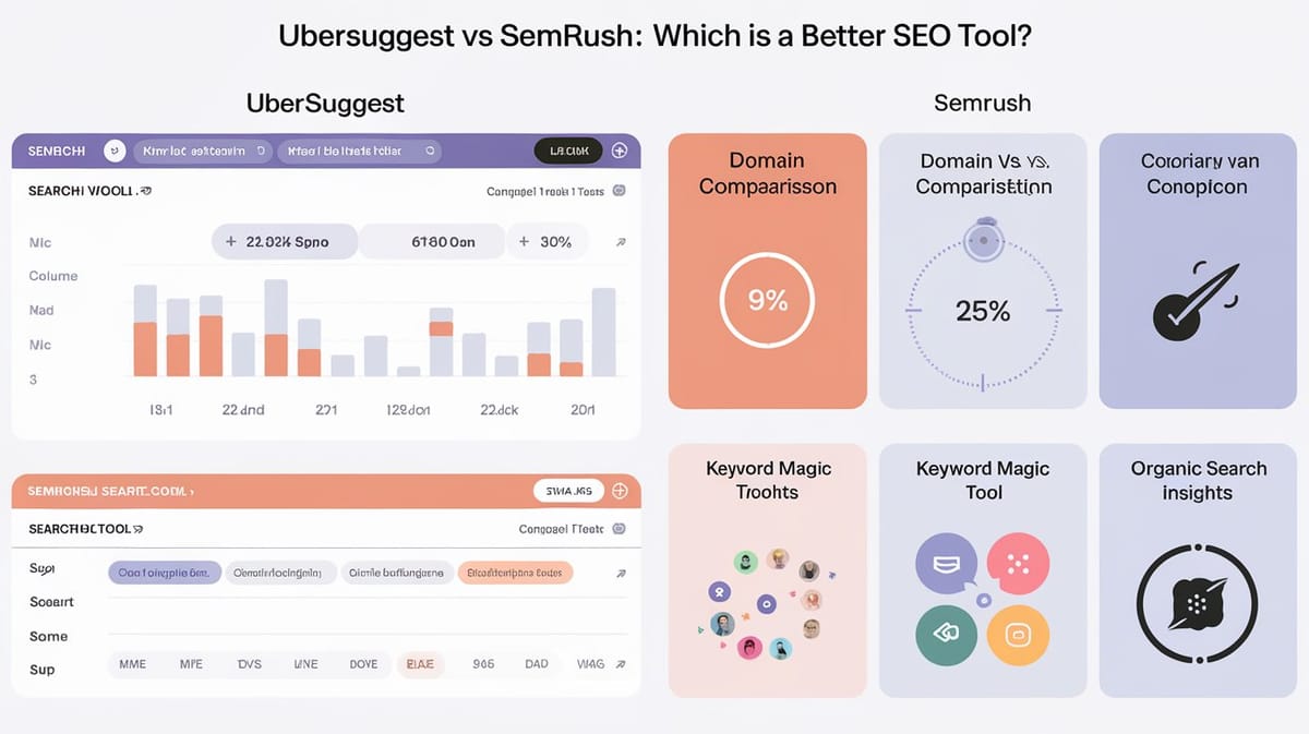 Ubersuggest vs SEMrush: Which is a Better SEO Tool?