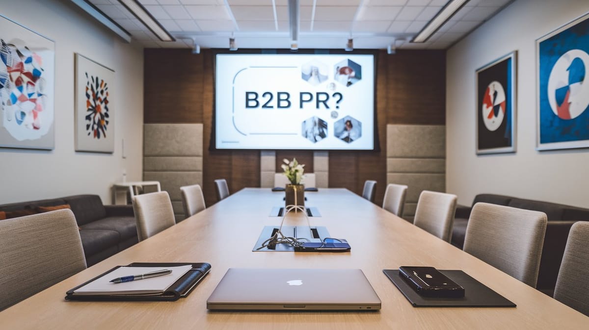 What is B2B PR?