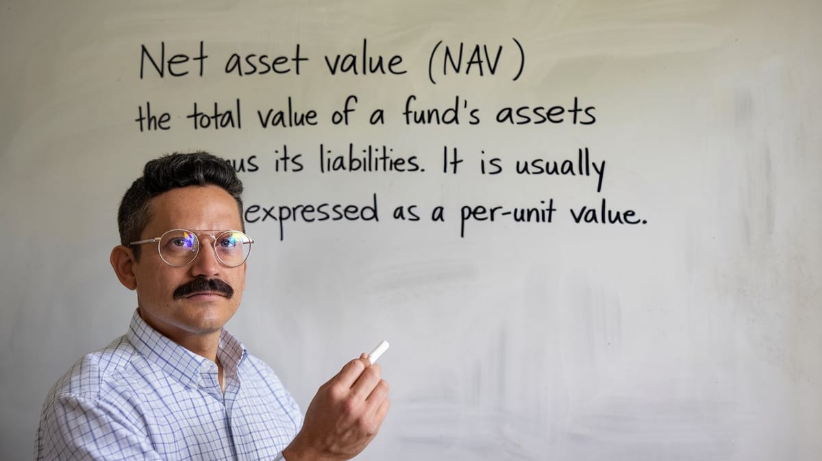 What is net asset value?