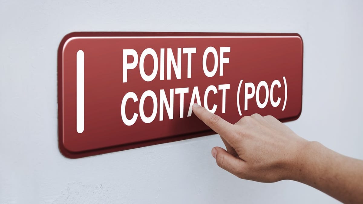 What is Point of contact (POC)?