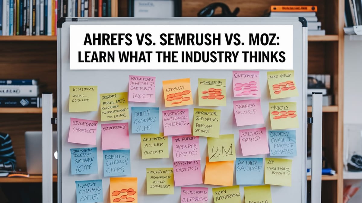 Ahrefs vs. Semrush vs. Moz: Learn What The Industry Thinks