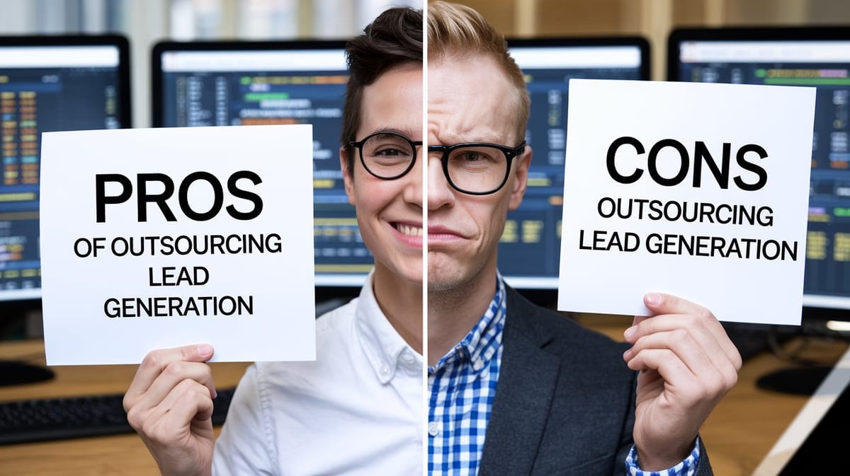 The Pros and Cons of Outsourcing Lead Generation