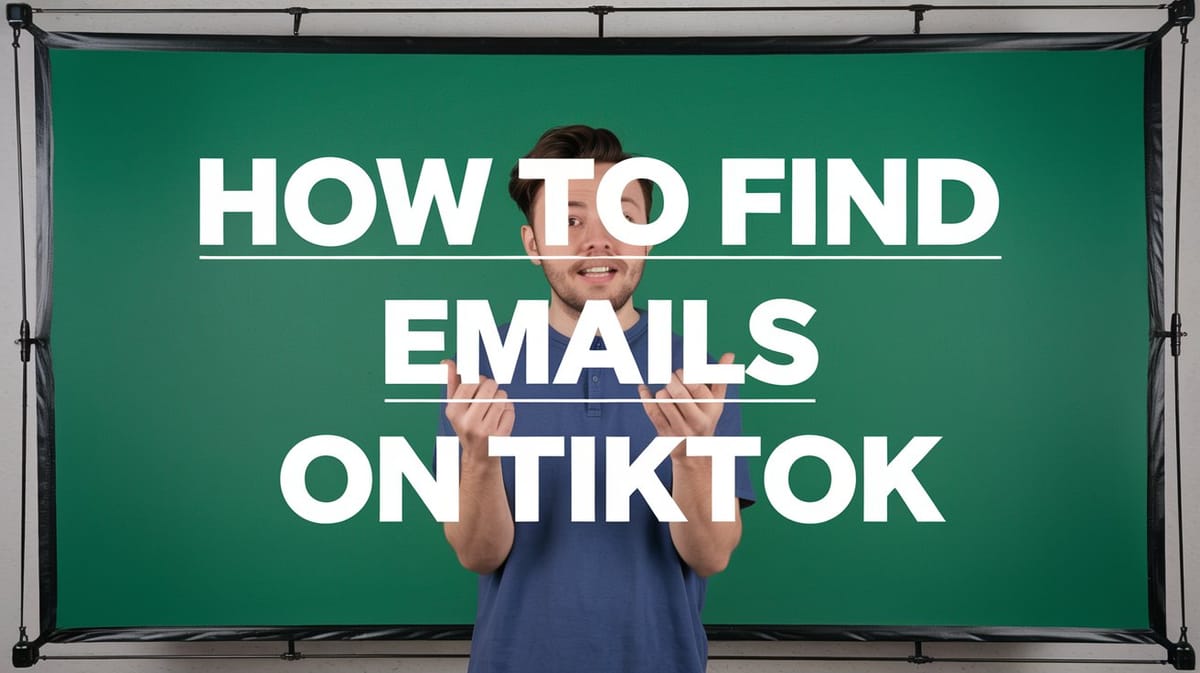 TikTok Email Finder Tools And Methods: How To Find Emails On TikTok In 2024