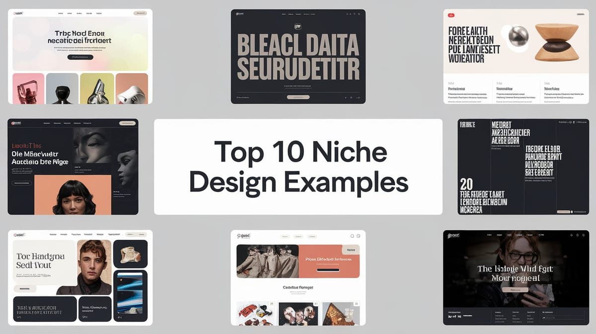 Top 10 Niche Website Design Examples We Love (2025)